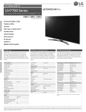 LG 65UH7700 Owners Manual - English