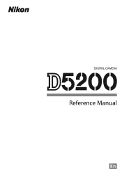 Nikon D5200 Reference Manual