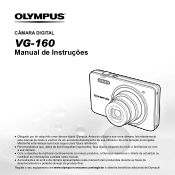 Olympus VG-160 VG-160 Manual de Instru败s (Portugu鱩