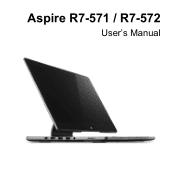 Acer Aspire R7-572 User Manual