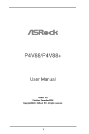 ASRock P4V88 User Manual