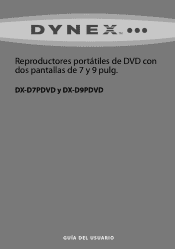 Dynex DX-D9PDVD User Manual (Spanish)