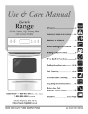 Frigidaire FEF364FW Use and Care Manual