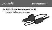 Garmin GDB 55 Instructions