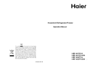 Haier HRF-661FF User Manual