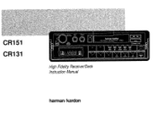 Harman Kardon CR131I Owners Manual