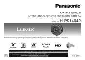 Panasonic HPS14042 HPS14042 User Guide