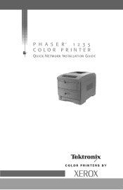 Xerox 1235/DX Network Guide