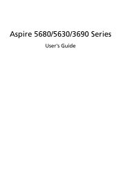 Acer 5630 6672 Aspire 3690 - 5630 - 5680 User's Guide EN