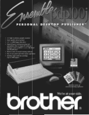 Brother International PDP100J Product Brochure - English