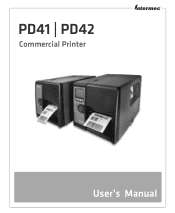 Intermec PD41 PD41 and PD42 Commercial Printer User's Manual