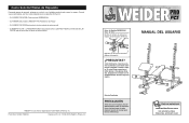 Weider Pc3 Instruction Manual