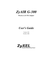 ZyXEL G-300 User Guide