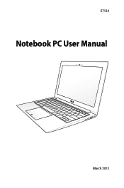 Asus ZenBook UX21A User's Manual for English Edition