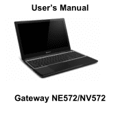 Gateway NE572 User Manual