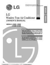 LG LC6000 Owners Manual
