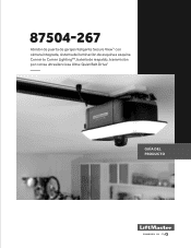 LiftMaster 87504-267 87504-267 Product Guide Spanish