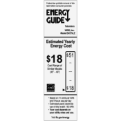 Vizio E472VLE Energy Guide