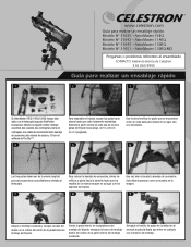 Celestron AstroMaster 130EQ-MD Motor Drive Telescope Quick Setup Guide for AstroMaster 76EQ, 114EQ and 130EQ (Spanish)