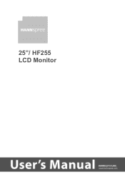 Hannspree HF255HPB User Manual