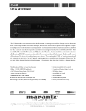 Marantz CC4001 CC4001 Spec Sheet