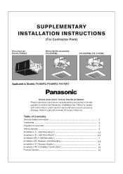 Panasonic fv05vf2 FV05VFA2 User Guide