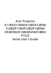 Acer H5381BD User Manual