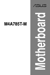 Asus M4a785t-M User Manual