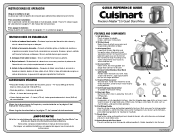 Cuisinart SM-35 Quick Reference