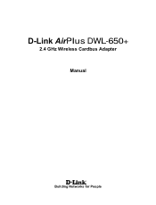 D-Link DWL-650 Product Manual