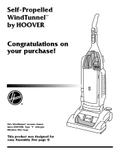 Hoover U6426 Manual