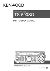 Kenwood TS-590SG Operation Manual