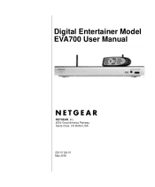 Netgear EVA700-100NAS EVA700 Reference Manual