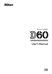 Nikon 25438 D60 User's Manual