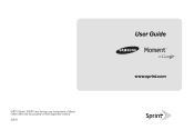 Samsung SPH-M900 User Manual (user Manual) (ver.f15) (English)