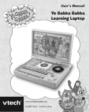 Vtech Yo Gabba Gabba Learning Laptop User Manual