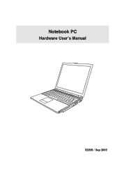 Asus U5A U5 Hardware User's Manual for English Edition (E2258)
