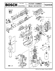 Bosch 11245EVS Parts List