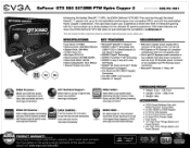 EVGA GeForce GTX 580 3072MB Hydro Copper 2 PDF Spec Sheet