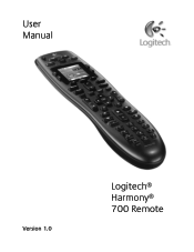 Logitech Harmony 700 User Manual