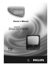 Philips CCB134AT User manual