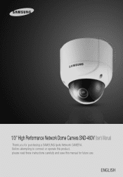 Samsung SND-460V User Manual
