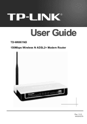 TP-Link TD-W8951ND User Guide