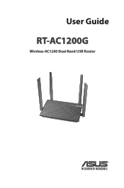 Asus RT-AC1200G users manual in English