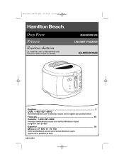 Hamilton Beach 35020 Use & Care