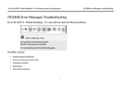 HP Scitex FB10000 Geffen TS Error 50019
