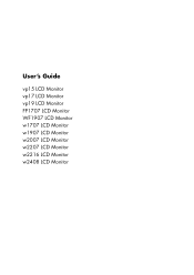 HP VP17 User Guide