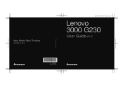 Lenovo G230 3000 G230 User guide