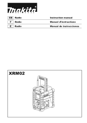 Makita XRM02W Instruction Manual