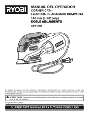 Ryobi CFS1503K Spanish Manual